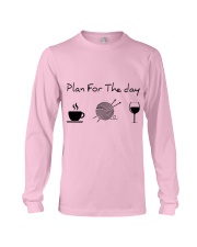 Plan For The Day Knitting Long Sleeve Tee thumbnail