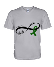 Kidney Failure V-Neck T-Shirt thumbnail