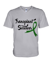 Transplant Survivor V-Neck T-Shirt thumbnail