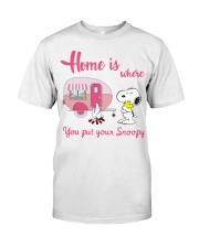 SNOOPY T-01 Classic T-Shirt front