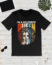 I'm a November Queen Classic T-Shirt lifestyle-mens-crewneck-front-17
