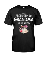 Promoted to Grandma Classic T-Shirt front