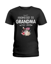 Promoted to Grandma Ladies T-Shirt thumbnail