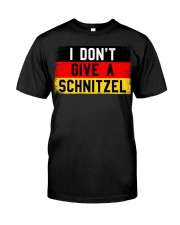 I don't give a Schnitzel Classic T-Shirt front