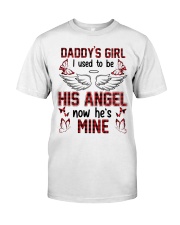 Angel Daddy- Father's Day - I Used To Be His Angel Classic T-Shirt front