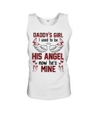 Angel Daddy- Father's Day - I Used To Be His Angel Unisex Tank tile