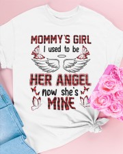 Mother's Day- I Used To Be Her Angel now she is mine Classic T-Shirt apparel-classic-tshirt-lifestyle-front-193