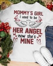 Mother's Day- I Used To Be Her Angel now she is mine Classic T-Shirt apparel-classic-tshirt-lifestyle-front-82