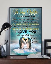 TO MY WIFE - PENGUIN - I LOVE YOU 16x24 Poster lifestyle-poster-2