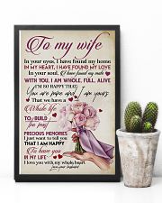 TO MY WIFE - ROSE - I LOVE YOU 16x24 Poster lifestyle-poster-8