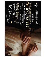 TO MY WIFE 16x24 Poster front