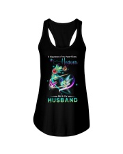 A BIG PIECE OF MY HEART - HUMMINGBIRD Ladies Flowy Tank thumbnail