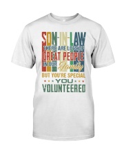 Son-in-law - Vintage - You Volunteered Classic T-Shirt front
