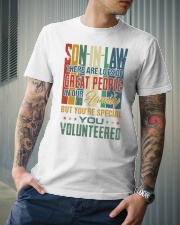 Son-in-law - Vintage - You Volunteered Classic T-Shirt lifestyle-mens-crewneck-front-6
