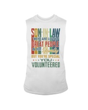 Son-in-law - Vintage - You Volunteered Sleeveless Tee tile