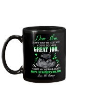 MUG - TO MOTHER - BABY - I CAN'T WAIT Mug back