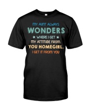 My aunt always wonders Classic T-Shirt thumbnail