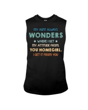 My aunt always wonders Sleeveless Tee thumbnail