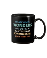 My aunt always wonders Mug thumbnail