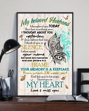 MY ANGEL HUSBAND - BUTTERFLY - MISS YOU 16x24 Poster lifestyle-poster-2