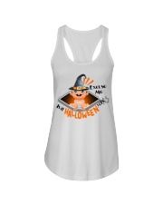 Mom - Halloween - Baby - Excuse Me Is It Ladies Flowy Tank tile