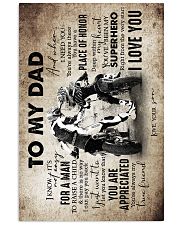 To My Dad - Motorbike - Poster 16x24 Poster front