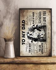 To My Dad - Motorbike - Poster 16x24 Poster lifestyle-poster-3