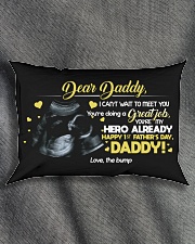 DEAR DADDY Rectangular Pillowcase aos-pillow-rectangle-front-lifestyle-1