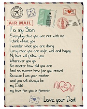 Gift For Son - Fleece Blanket Small Fleece Blanket - 30" x 40" front