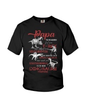 FRENCH VERS - TO DAD -TU ES MON DINOSAURE PRÉFÉRÉ Youth T-Shirt thumbnail