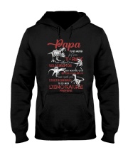 FRENCH VERS - TO DAD -TU ES MON DINOSAURE PRÉFÉRÉ Hooded Sweatshirt thumbnail