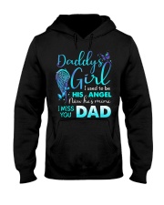 To My Angel Dad - T-Shirt Hooded Sweatshirt tile