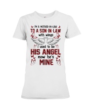 Angel - To A Son-in-law With Wings Premium Fit Ladies Tee tile