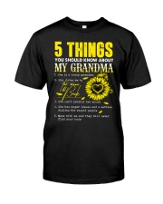 Grandma to Grandchild - 5 Things You Should Know Classic T-Shirt tile