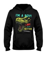 Saurus - I am A Boy - T-shirt Hooded Sweatshirt tile