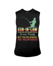 Son-in-law - Fishing - Vintage - You Volunteered Sleeveless Tee tile