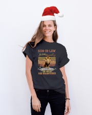 Son-in-law - Lion - You're Absolutely Top-notch Classic T-Shirt lifestyle-holiday-crewneck-front-1