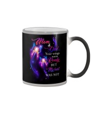 To My Angel Mom And Dad - T-Shirt Color Changing Mug tile