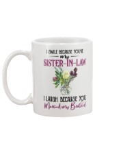 TO MY SISTER IN LAW Mug back