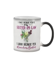 TO MY SISTER IN LAW Color Changing Mug thumbnail