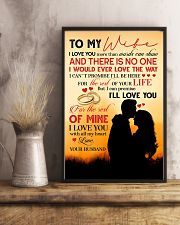 TO MY WIFE - COUPLE - I LOVE YOU 16x24 Poster lifestyle-poster-3