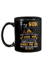 MOM TO SON Mug back