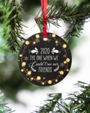 Christmas - Virus Corona - 2020 Circle ornament - single (porcelain) aos-circle-ornament-single-porcelain-lifestyles-07