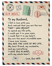Gifts for Husband - Fleece Blanket Small Fleece Blanket - 30" x 40" front