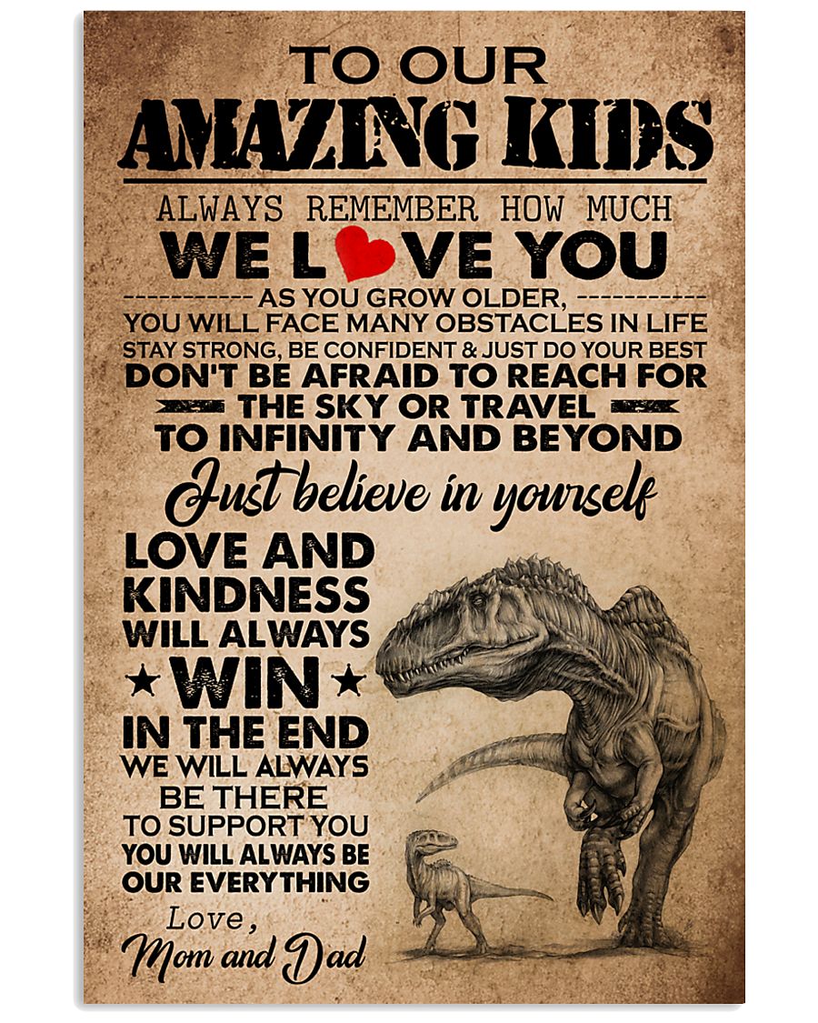 MOM AND DAD TO KIDS 16x24 Poster