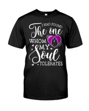 To My Husband - I Had Found The One Whom Classic T-Shirt front