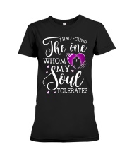 To My Husband - I Had Found The One Whom Premium Fit Ladies Tee tile