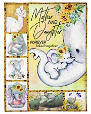 FLEECE BLANKET - TO MY MOM - ELEPHANT Small Fleece Blanket - 30" x 40" front
