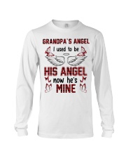 Grandpa's Angel- I Used To Be His Angel Now He's Mine Long Sleeve Tee tile