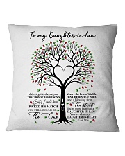 MOM TO DAUGHTER IN LAW Square Pillowcase thumbnail